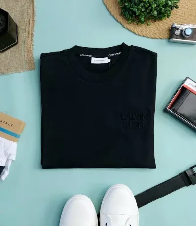 Camisa Calvin Klein para caballero color negro