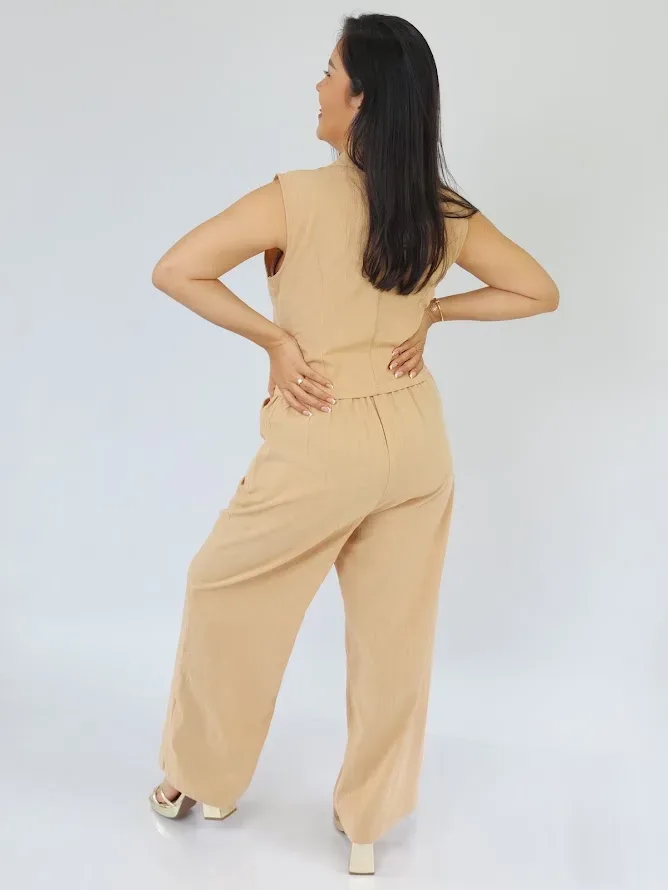 Conjunto color beige para Dama