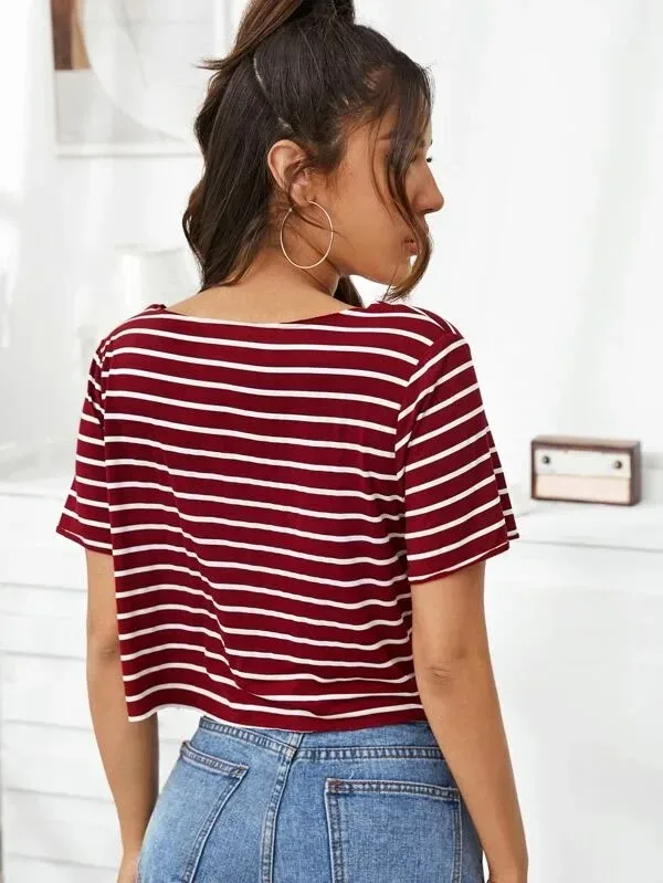 Blusa para dama diseño a rayas