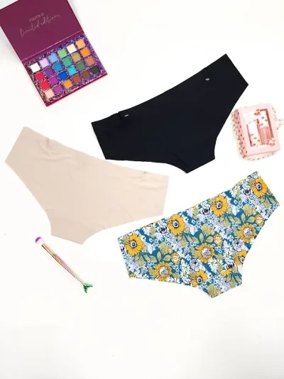 Set de bragas para dama diseño floral