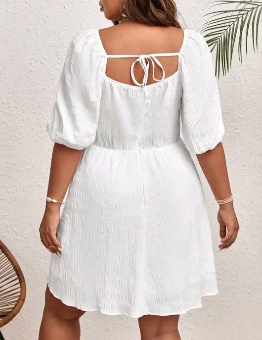 Vestido para dama color blanco