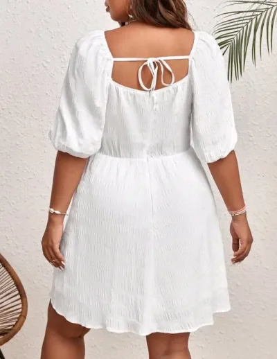 Vestido para dama color blanco