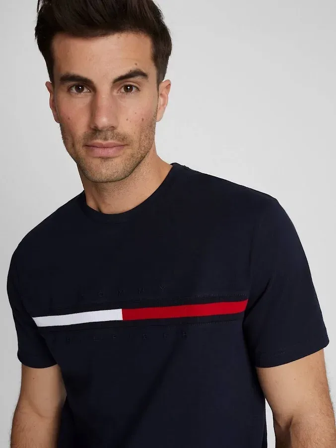 Camiseta Tommy Hilfiger para caballero color azul