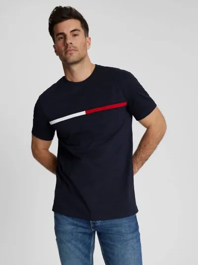 Camiseta Tommy Hilfiger para caballero color azul