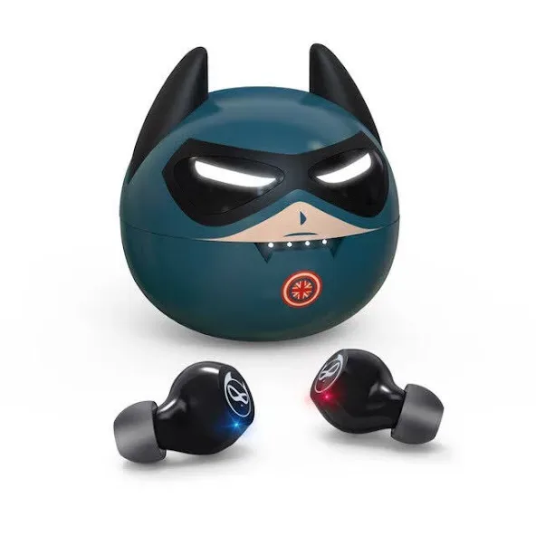 Audífonos inalámbricos diseño de Batman multicolor