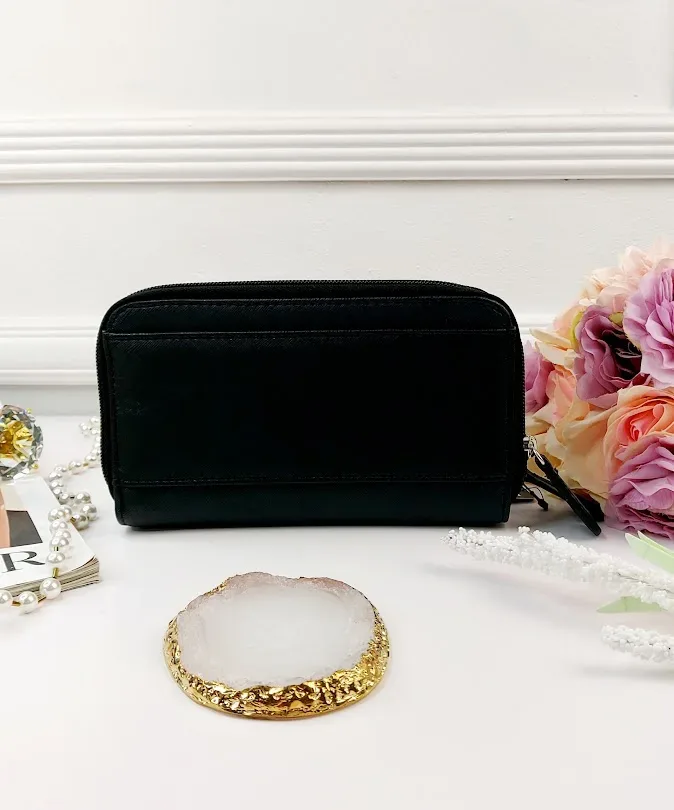 Cartera Guess para dama color negro