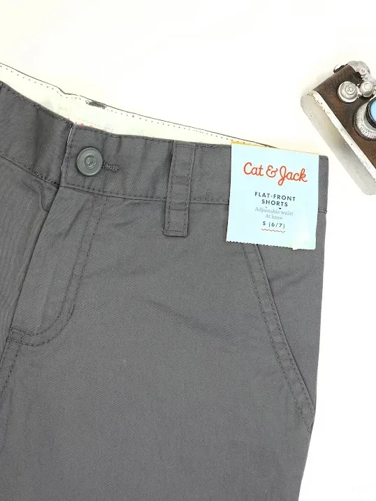 Short Cat and Jack para niño color gris