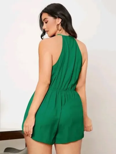 Enterizo para Dama color verde.