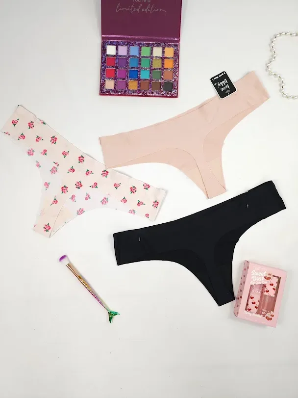 Set de bragas para dama diseño floral