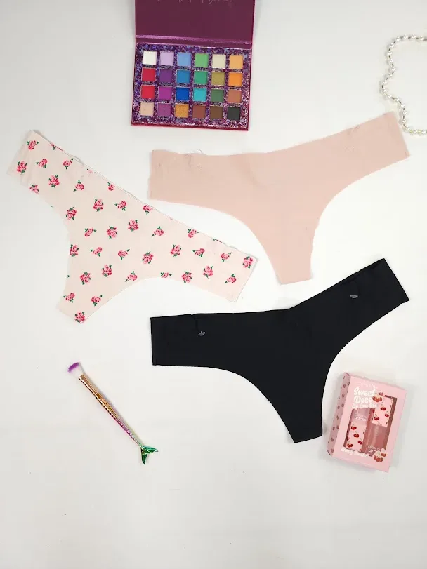 Set de bragas para dama diseño floral