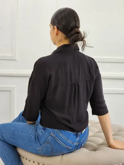 Blusa para dama color negro