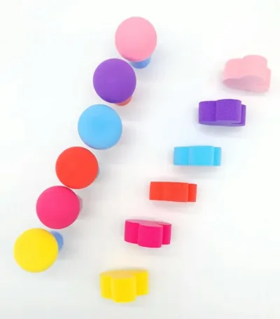 Esponjas de maquillaje multicolor