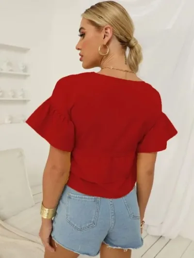 Blusa para dama color rojo