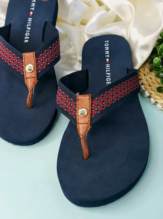 Sandalias Tommy Hilfiger para dama color azul