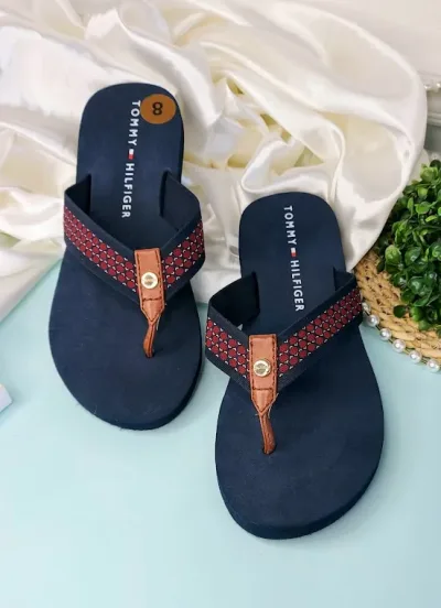 Sandalias Tommy Hilfiger para dama color azul