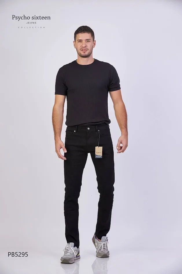 Jeans PSYCHO SIXTEEN para caballero PB5295 Slim fit color azul