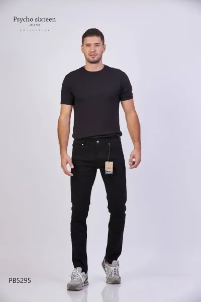 Jeans PSYCHO SIXTEEN para caballero PB5295 Slim fit color azul