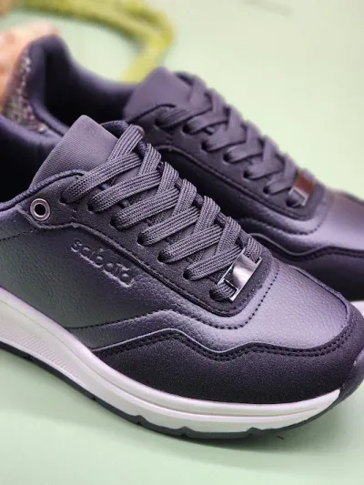 Tennis Sabata para dama swift-2502 BLACK