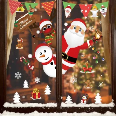 Pegatina decorativa de navidad