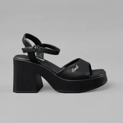 Tacones Coral para dama color negro