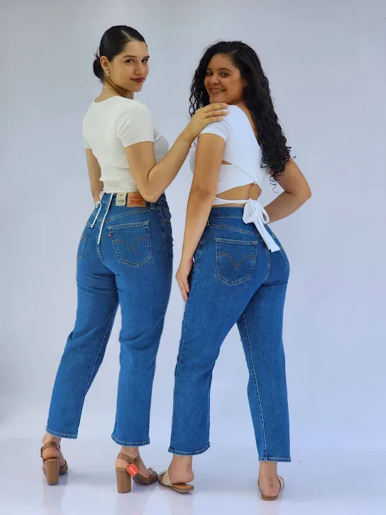 Jeans Levis para dama  Ribcage straight-0121