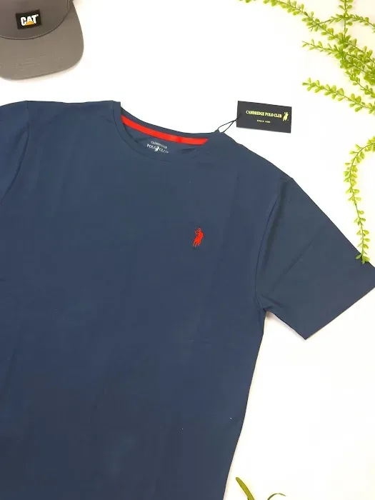 Camiseta Cambridge Polo Club para caballero color azul