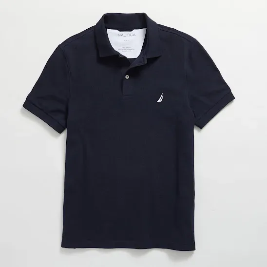Camiseta Naútica Slim Fit para caballero  color azul
