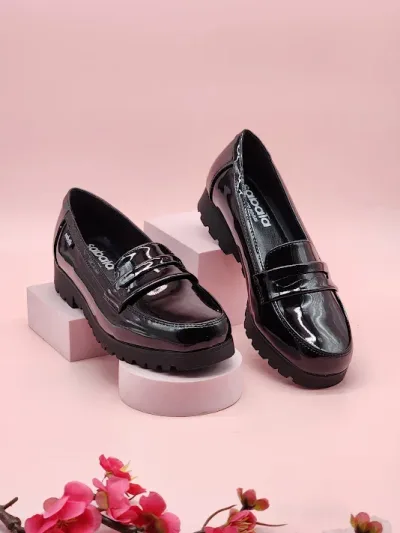 Zapatillas Sabata para dama layla-75 BLACK PAT PU