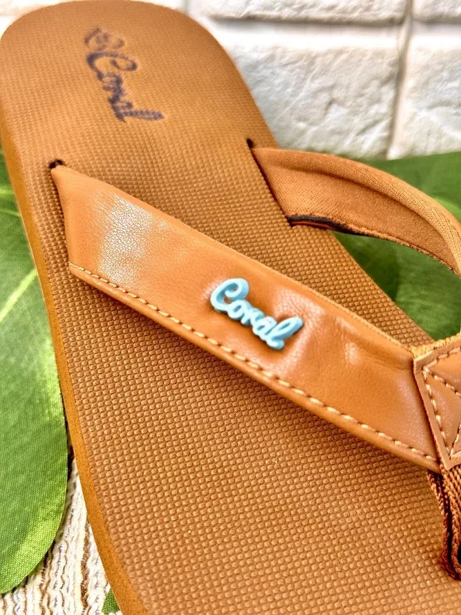 Sandalias Coral Solara Camel para Dama