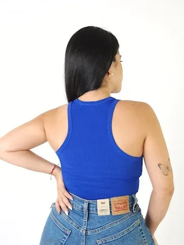 Blusa para dama color azul