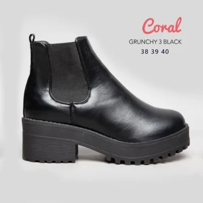 Botines Coral para dama color negro