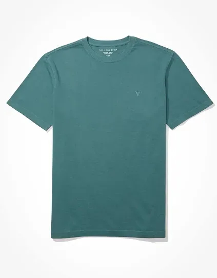 Camiseta American Eagle para caballero color azul claro