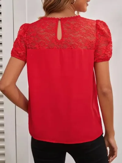 Blusa dama color rojo