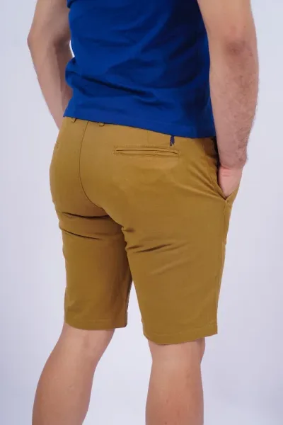 Short Cambridge Polo Club para caballero color caramel