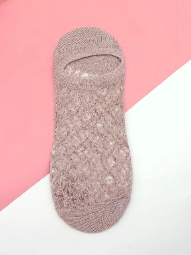 calcetines para Dama color café claro