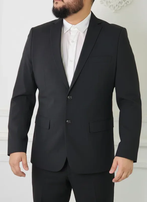 Blazer Estivaneli para caballero ROFFM-64660 COLOR NEGRO