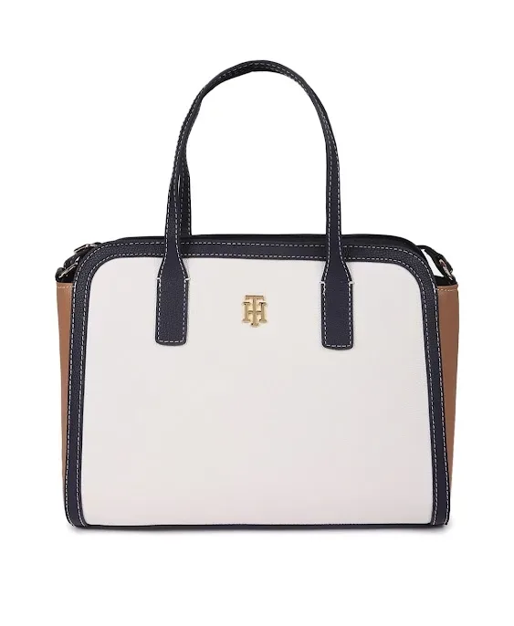 Bolso Tommy Hilfiger para dama color blanco, azul, cafe