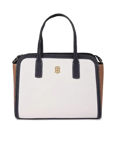 Bolso Tommy Hilfiger para dama color blanco, azul, cafe