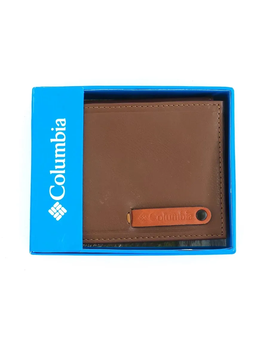 Billetera Columbia color café