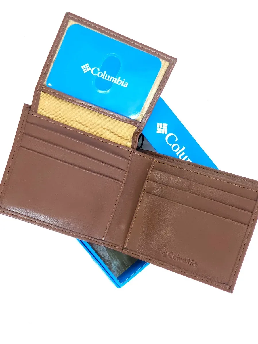 Billetera Columbia color café