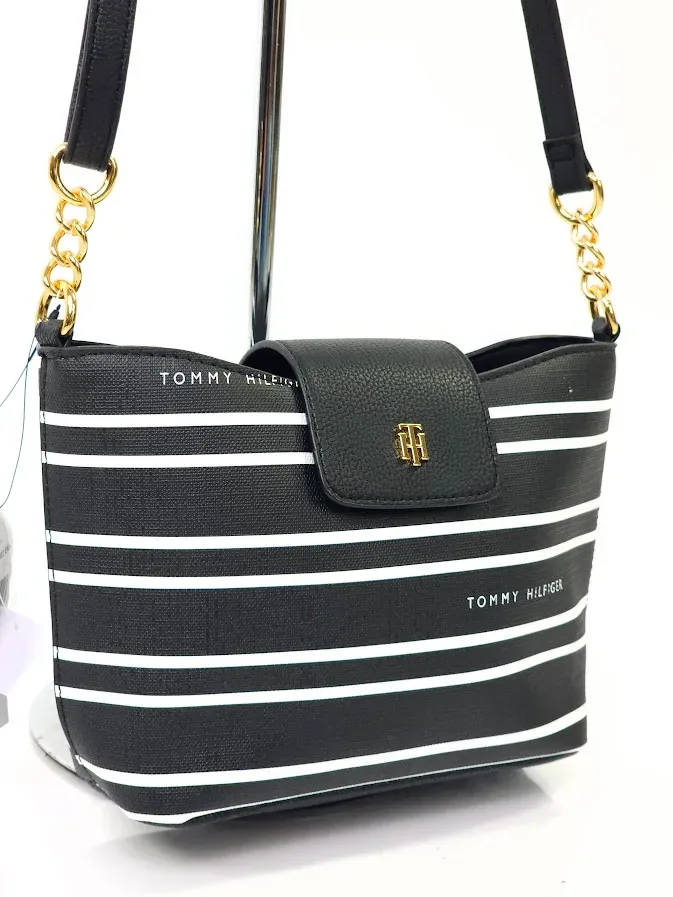 Bolso Tommy Hilfiger para dama color negro