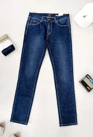 Jeans Hummer para caballero color azul  H202013103A