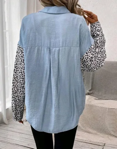 Blusa para dama color celeste