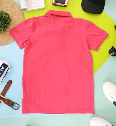 Camiseta Cambridge Polo Club para caballero color rosado PC-02537