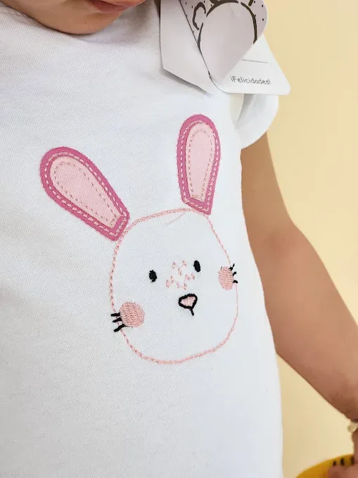 Conjunto Everfit para niña 16376S COLOR BLANCO