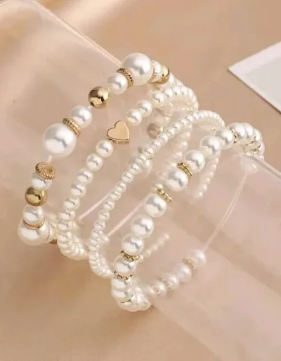 Pulsera para dama color blanco