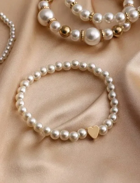 Pulsera para dama color blanco