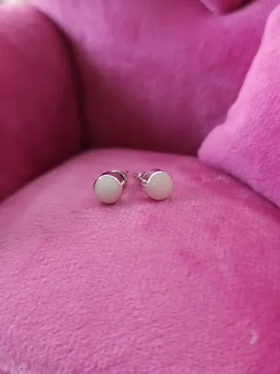 Par de aretes para dama diseño circular