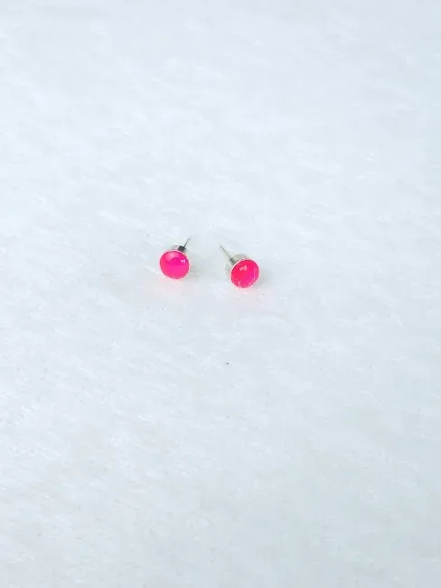 Par de aretes para dama diseño circular