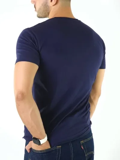Camiseta Cambridge Polo Club para caballero color azul oscuro